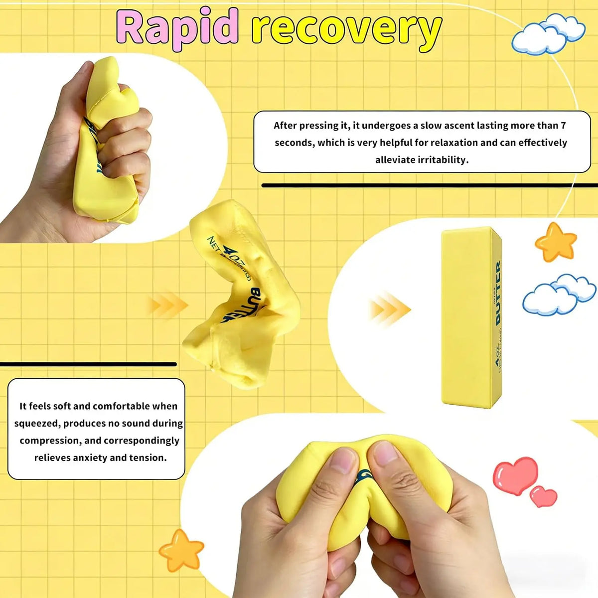 Slow-Rebound Squishy Toy – Pick a Style or Random Surprise